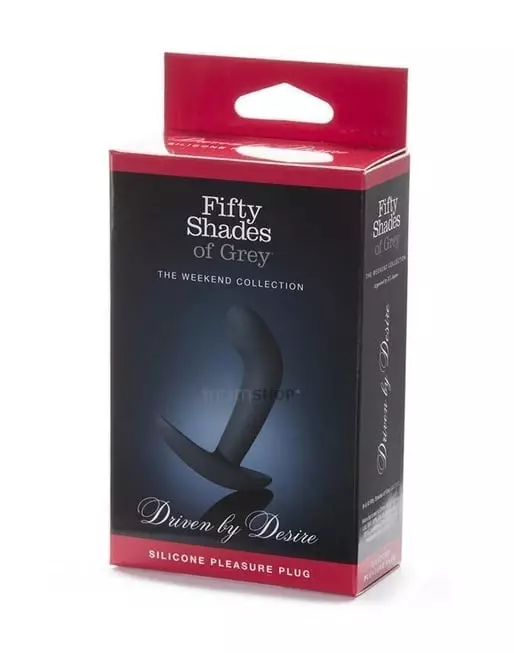 Анальная пробка Fifty Shades Of Grey Driven by Desire, черная