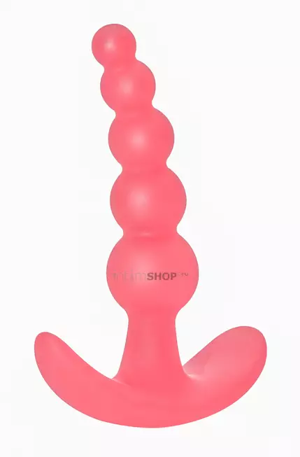 Анальная пробка Lola Toys First Time Bubbles Anal Plug, розовая