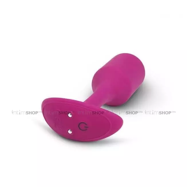 Анальная пробка с вибрацией b-Vibe Vibrating Snug Plug 2, сиреневая