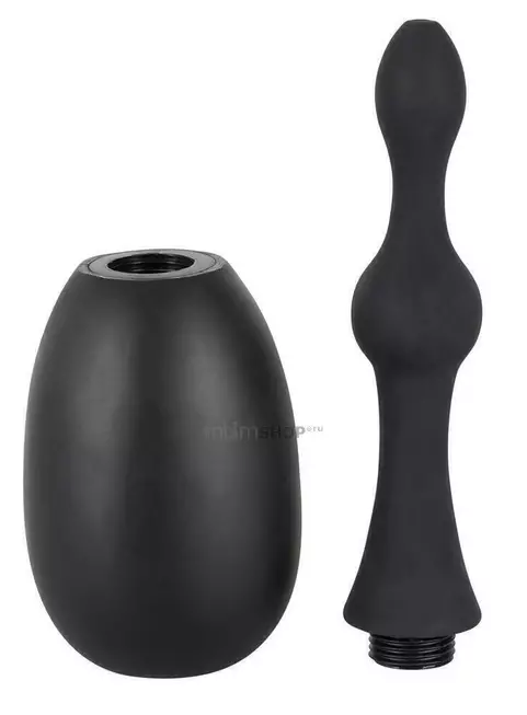 Анальный душ Black Velvet Small You2Toys, черный