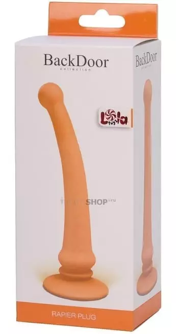 Анальный стимулятор Rapier Plug Lola Toys бежевый