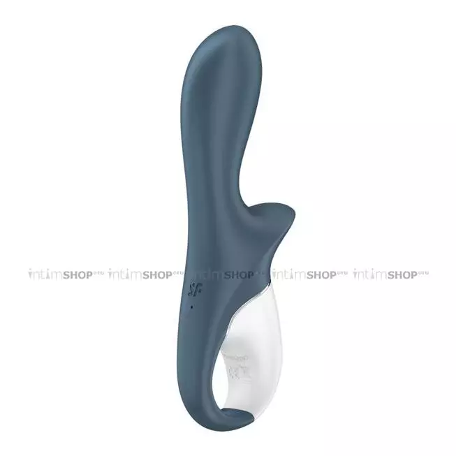 Анальный вибратор с расширением Satisfyer Air Pump Booty 2, серый