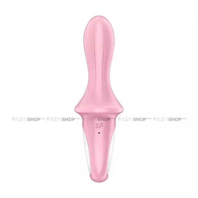 Анальный вибратор с расширением Satisfyer Air Pump Booty 5+, розовый