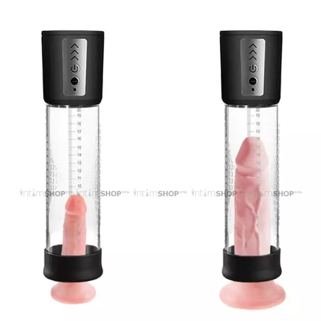 Автоматическая вакуумная помпа Penis Pump, бесцветная