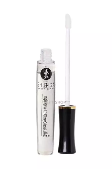 Блеск для губ 3 в 1 Shunga Oral Pleasure Gloss Клубника с шампанским, 10 мл