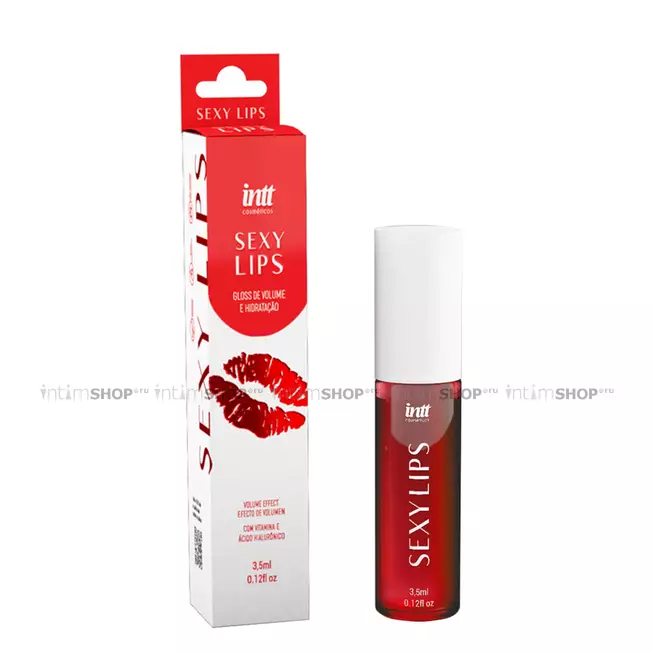 Блеск для губ Intt Sexy Lips Клубника, 3.5 мл