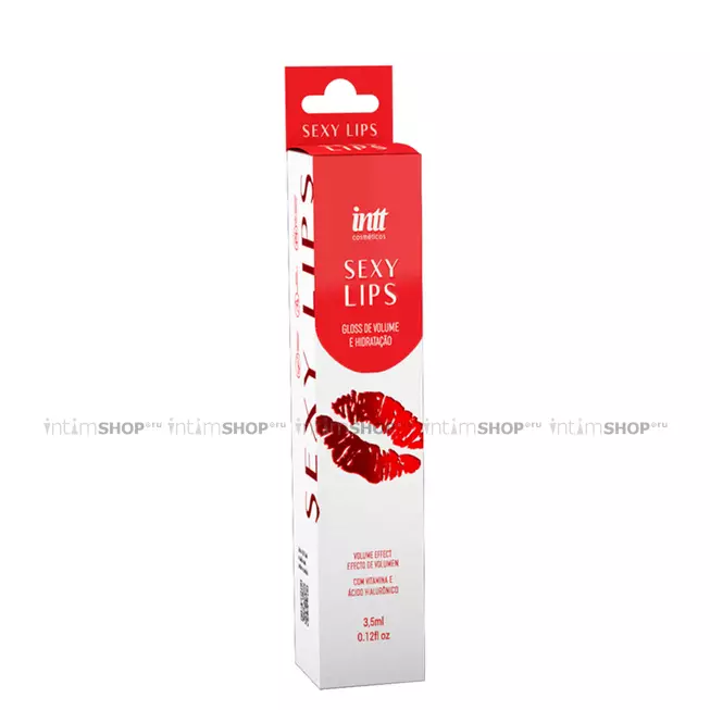 Блеск для губ Intt Sexy Lips Клубника, 3.5 мл