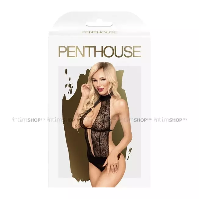 Боди Penthouse Perfect Lover, черный, L/XL