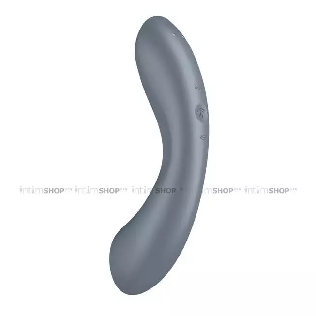 Двойной вибростимулятор Satisfyer Curvy Trinity 1, серый