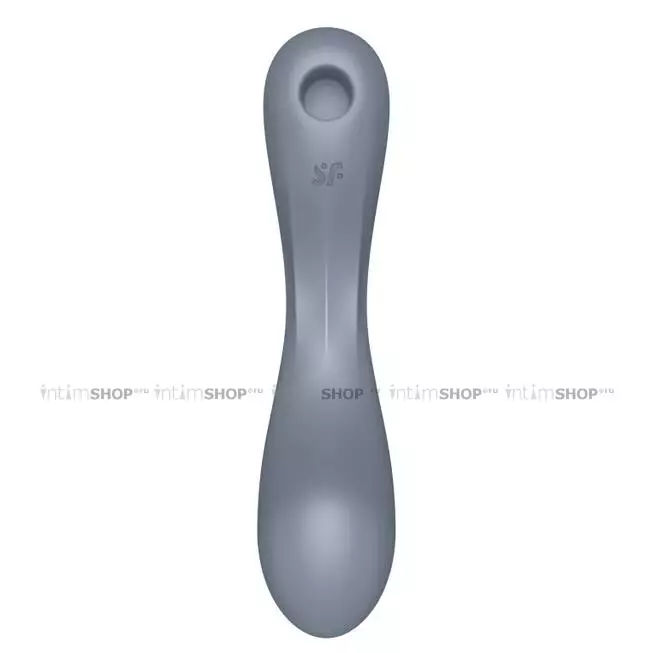 Двойной вибростимулятор Satisfyer Curvy Trinity 1, серый