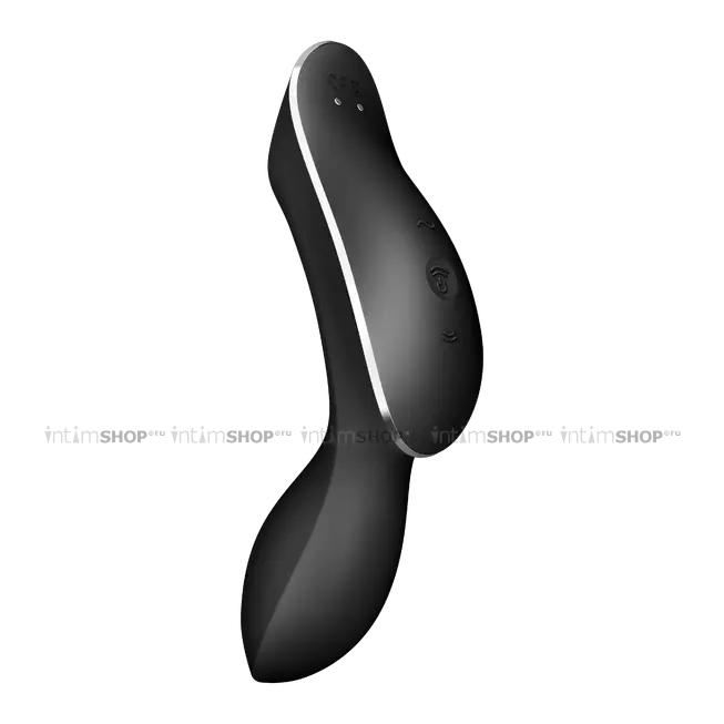 Двойной вибростимулятор Satisfyer Curvy Trinity 2, черный