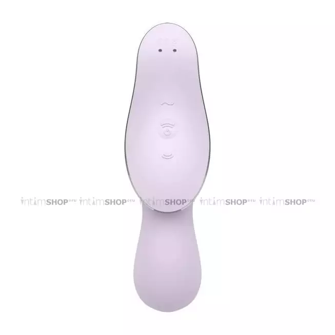 Двойной вибростимулятор Satisfyer Curvy Trinity 2, фиолетовый