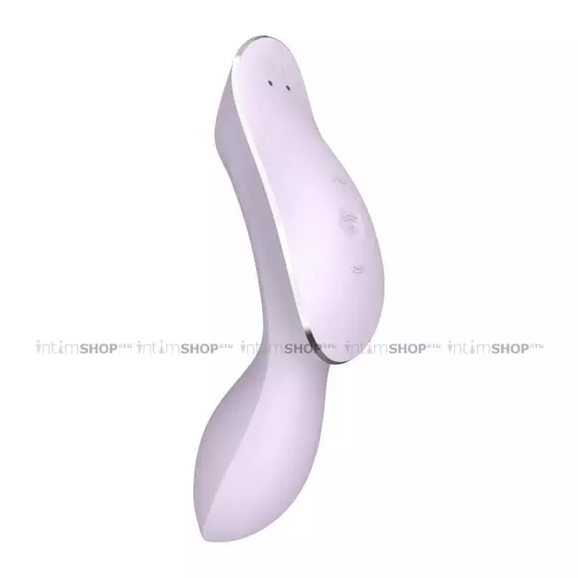 Двойной вибростимулятор Satisfyer Curvy Trinity 2, фиолетовый