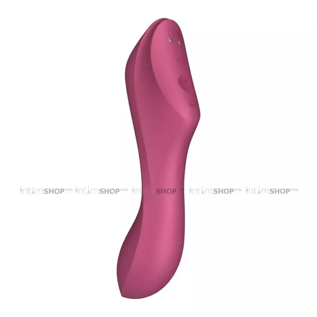 Двойной вибростимулятор Satisfyer Curvy Trinity 3, красный