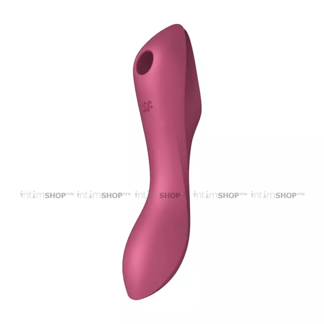 Двойной вибростимулятор Satisfyer Curvy Trinity 3, красный