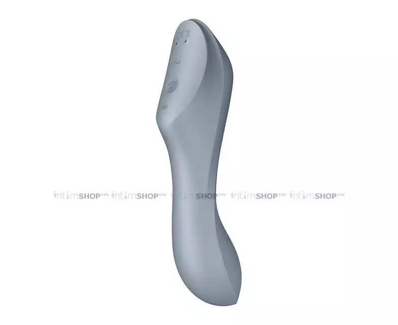 Двойной вибростимулятор Satisfyer Curvy Trinity 3, серый