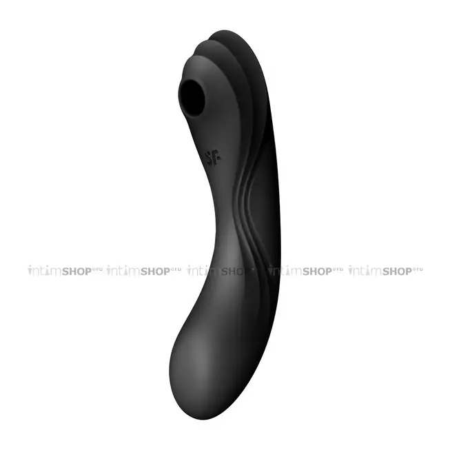 Двойной вибростимулятор Satisfyer Curvy Trinity 4, чёрный