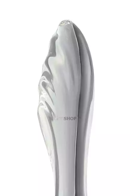 Двусторонний фаллоимитатор Satisfyer Dazzling Crystal 1 18.5 см, бесцветный