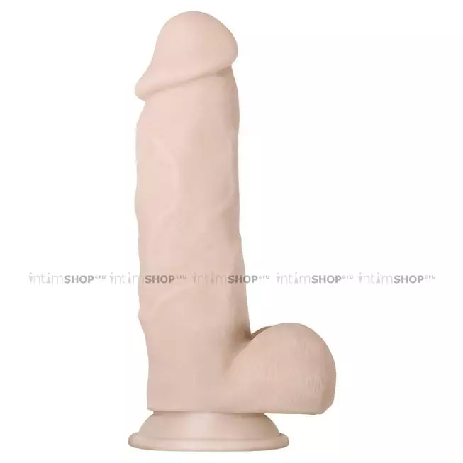 Фаллоимитатор Evolved Real Supple Poseable Girthy с фиксацией формы, 21,5 см