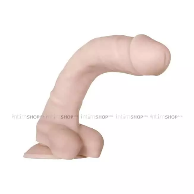 Фаллоимитатор Evolved Real Supple Silicone Poseable с фиксацией формы, 26 см