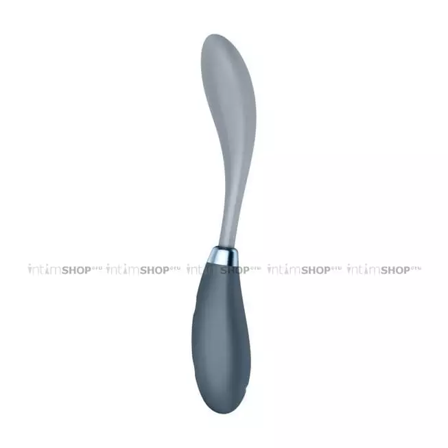 Гибкий вибратор с фиксацией формы Satisfyer G-Spot Flex 3, серый