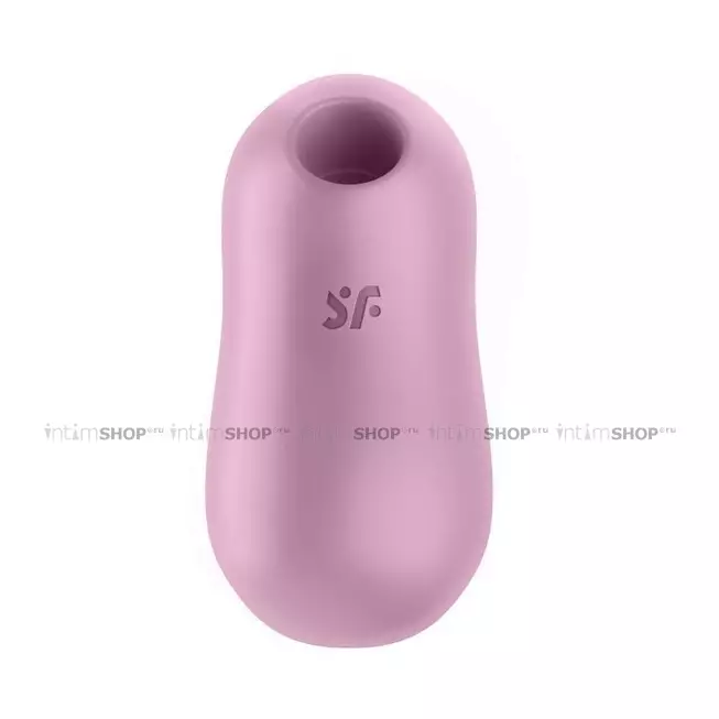 Клиторальный стимулятор c вибрацией Satisfyer Cotton Candy, сиреневый