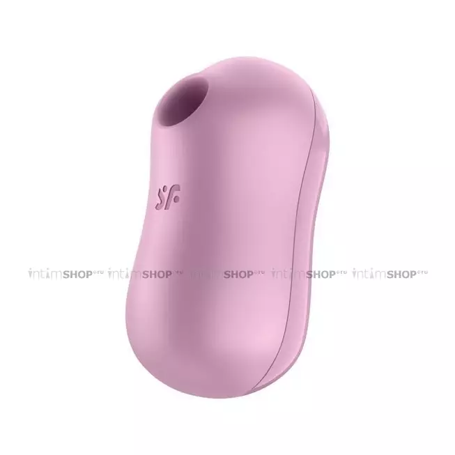 Клиторальный стимулятор c вибрацией Satisfyer Cotton Candy, сиреневый