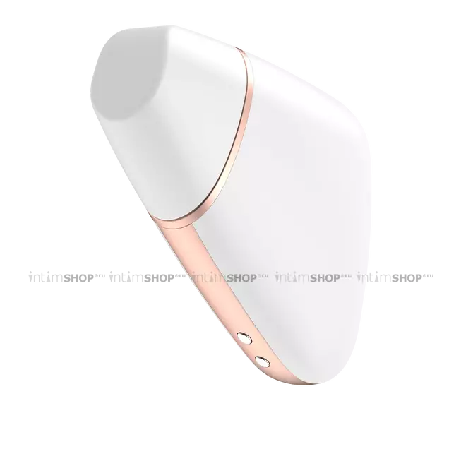 Клиторальный стимулятор с вибрацией Satisfyer Love Triangle, белый