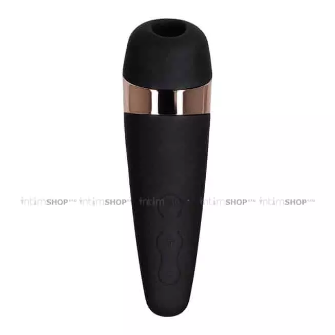 Клиторальный стимулятор с вибрацией Satisfyer Pro 3+ Vibration, черный