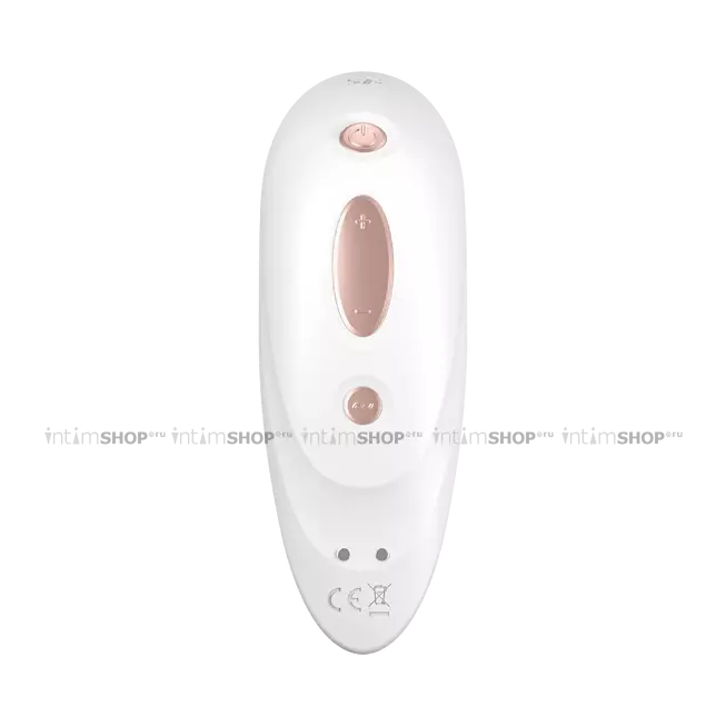 Клиторальный стимулятор с вибрацией Satisfyer Pro Plus Vibration, белый