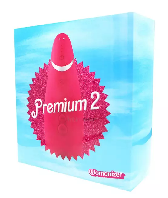 Клиторальный стимулятор Womanizer Premium 2, розовый