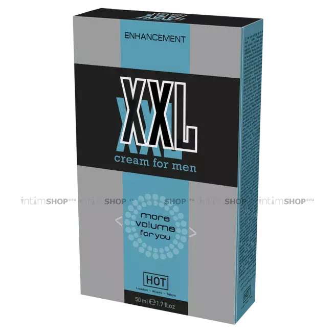 Крем для увеличиния пениса Hot XXL Enhancement Volume, 50 мл