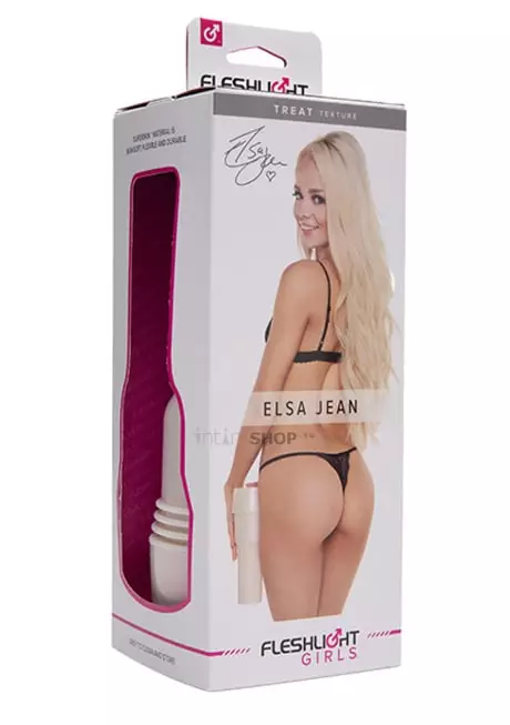 Мастурбатор-анус Fleshlight Girls Elsa Jean Treat, белый