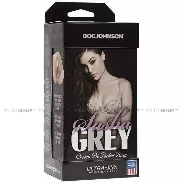 Мастурбатор Doc Johnson Sasha Grey, телесный