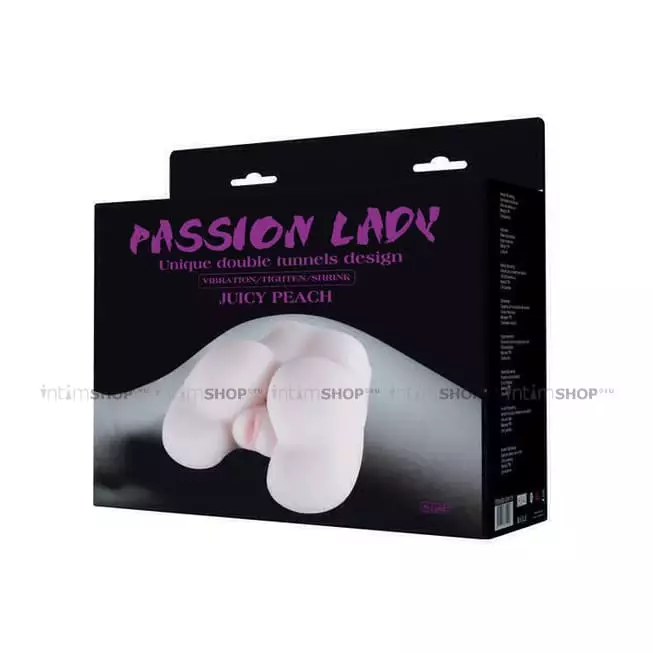 Мастурбатор с вибрацией Baile Passion Lady Juicy Peach