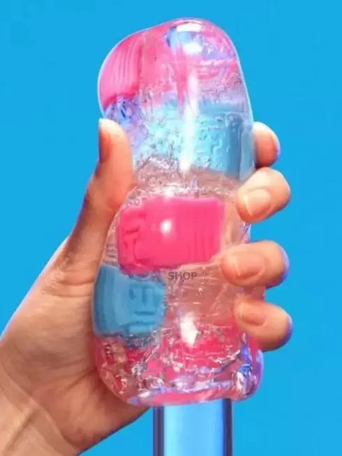 Мастурбатор Tenga Bobble Crazy Cubes, бесцветный