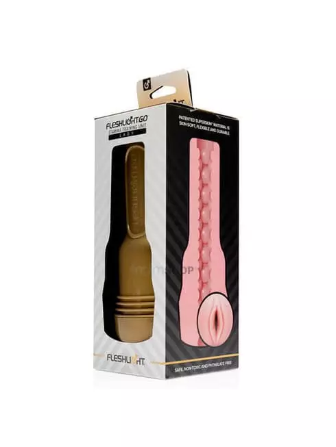 Мастурбатор-вагина для тренировки выносливости Fleshlight GO Stamina Training Unit, розовый