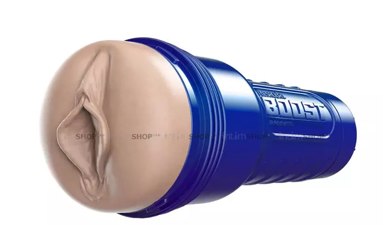 Мастурбатор-вагина Fleshlight Boost Bang, синий