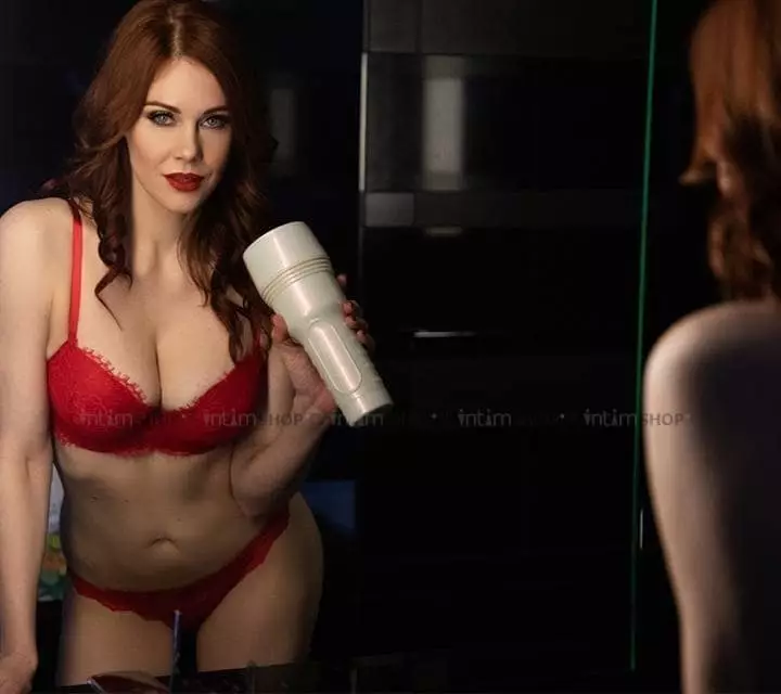 Мастурбатор-вагина Fleshlight Girls Maitland Ward с рельефом Toy Meets World, телесный