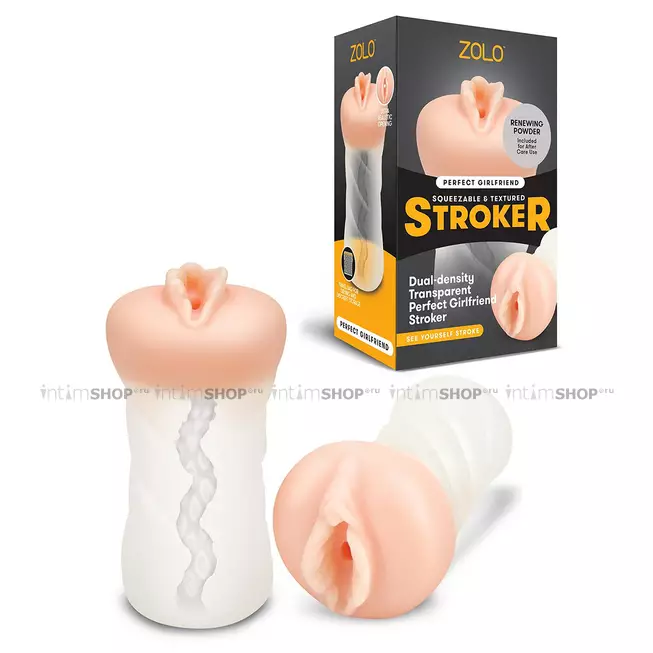 Мастурбатор Zolo Stroker Perfect Girlfriend, телесный