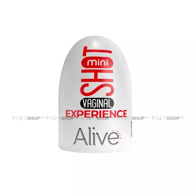 Мини-мастурбатор Adrien Lastic Alive Mini Shot Vaginal Experience, телесный