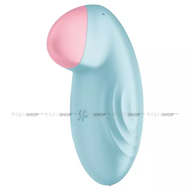 Мини-вибратор Satisfyer Tropical Tip, голубой