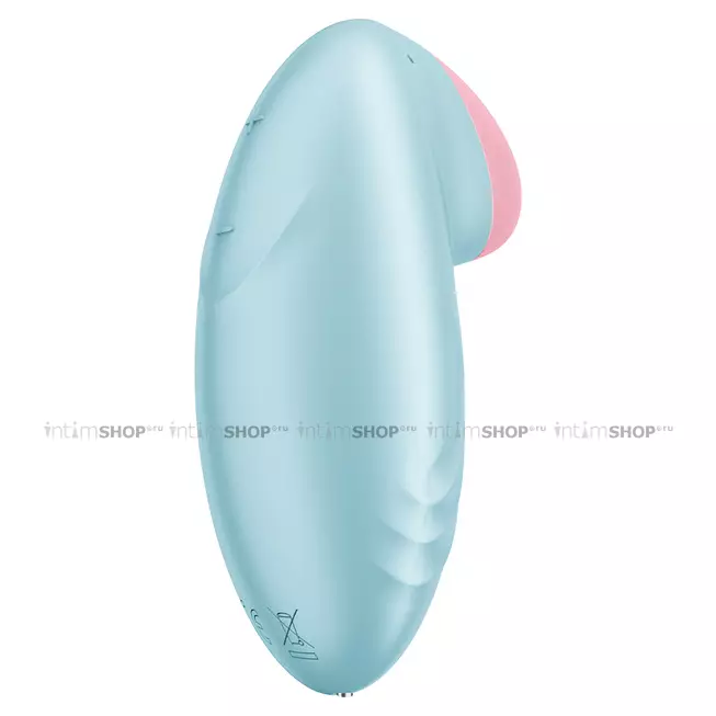 Мини-вибратор Satisfyer Tropical Tip, голубой