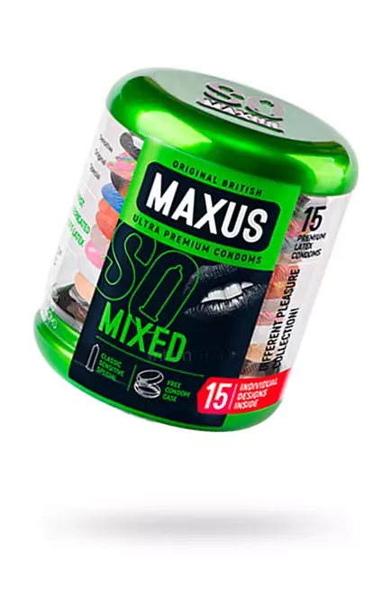 Набор презервативов Maxus Mixed, 15 шт