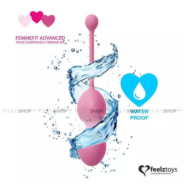 Набор вагинальных шариков FeelzToys FemmeFit Advanced Pelvic Muscle, 3 шт