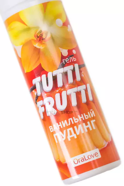 Оральная гель-смазка Bioritm Tutti-Frutti OraLove Ванильный пудинг на водной основе, 30 мл