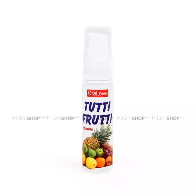 Оральная смазка Биоритм Tutti-Frutti Тропик, 30 мл