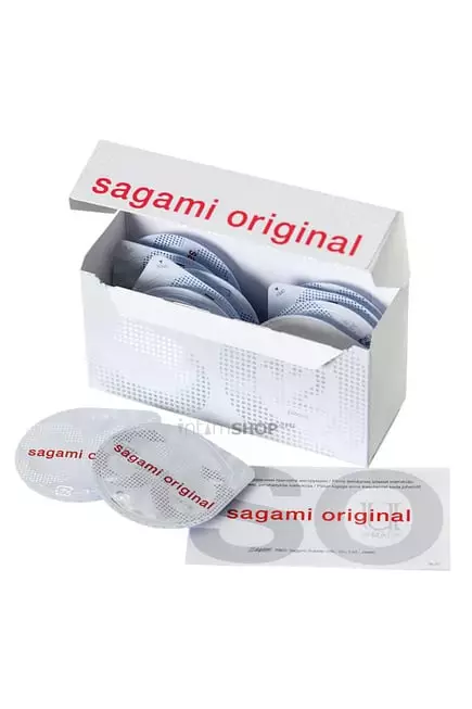 Полиуретановые презервативы Sagami Original 0.02 12 шт х 2 шт + Лубрикант Wettrust Repair Rose на водной основе, 50 мл