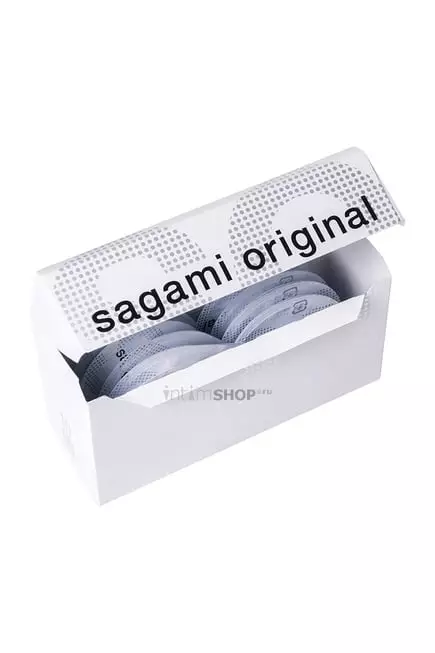 Полиуретановые презервативы Sagami Original 0.02, L, 10шт