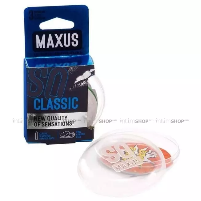 Презервативы классические Maxus Air Classic, 3 шт